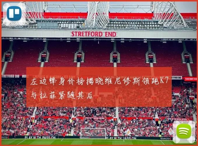 左边锋身价榜揭晓维尼修斯领跑K7与拉菲紧随其后